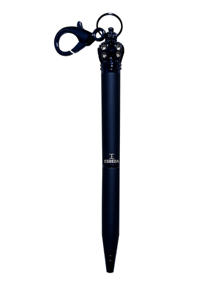 Crown Blue Keychain Pen